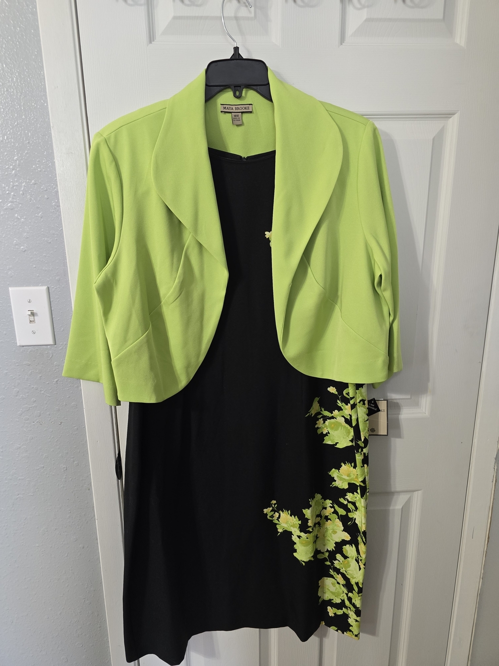 Nine West Lime Green Cropped Jacket - Women's